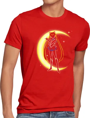 Produktbild von style3 Bunny Mondsichel Herren T-Shirt sailor mondstein luna manga anime