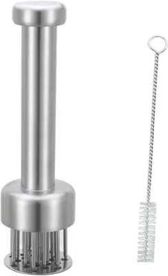 Image de Marteau à viande Steaker - Aide à attendrir la viande - 1 pièce - Acier inoxydable