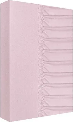 Immagine prodotto di Lenzuolo con angoli, spesso, jersey 100% cotone 200x220 cm Rosa