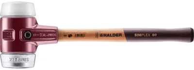 Produktbild von HALDER SIMPLEX Schonhammer Ø 80 mm Superplastik / Weichmetall mit Tempergussgehäuse