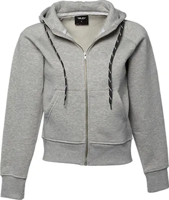 Produktbild von Tee Jays 5436 | Ladies Hooded Zip-Sweat - Farbe: Heather Grey - Größe: L