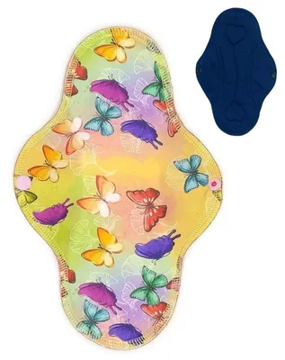 Produktbild von GROẞE L Stoffbinde - SCHMETTERLINGE