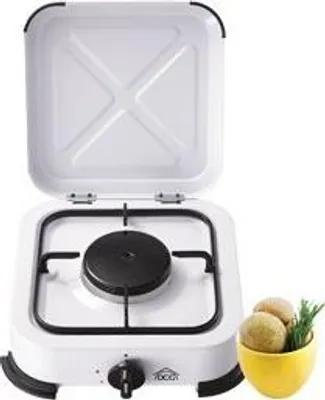 Image de DCG Eltronic EKP2426 Table de cuisson Blanc Plan de travail Table de cuisson à gaz 1 zone(s)