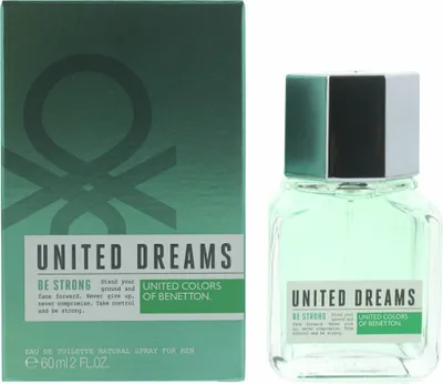 Immagine prodotto di Benetton United Dreams Be Strong Man Eau De Toilette Spray 60ml
