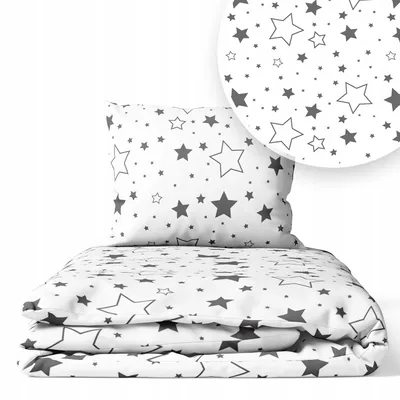 Produktbild von Bettwäsche-Set für Kinder 135x100 cm, 2-teilig, Baumwolle für Babybett