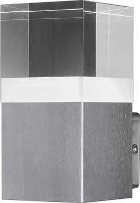 Produktbild von Ledvance LED Außenleuchte Wandleuchte Endura Style Crystal Wall Stahl IP44 4,5W 400lm warmweiß 3000K