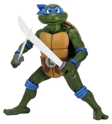 Produktbild von NECA Teenage Mutant Ninja Turtles Leonardo Actionfigur 38 cm mit Zubehör