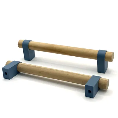 Produktbild von Möbelgriff Stangengriff Küchengriff Schrankgriff Schubladengriff 128mm Designgriff Blau