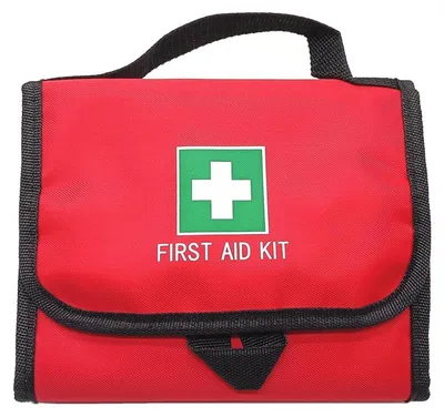 Produktbild von Erste-Hilfe-Tasche leer klein Outdoor Reise Rettungstasche Medizintasche 21x16x6cm