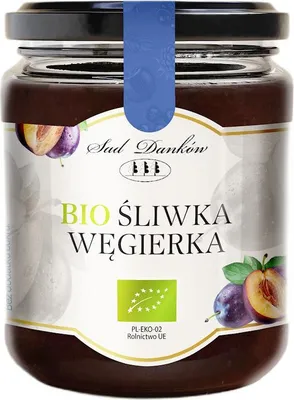 ŚLIWKA WĘGIERKA BEZ DODATKU CUKRÓW BIO 270 g - SAD DANKÓW