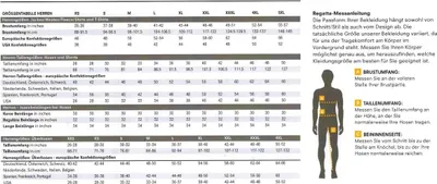 Produktbild von Regatta Softshelljacke Cera V für Herren, Größe:M, Farbe:Navy