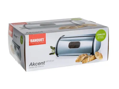 Produktbild von BANKETT Brotbeutel rostfreier Stahl AKZENT W 43,5 cm