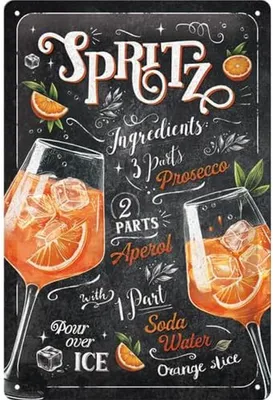 Produktbild von Nostalgic-Art - Blechschild 20 x 30  cm - Aperol Spritz