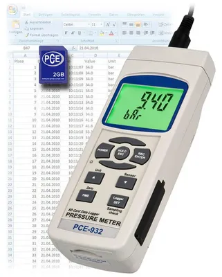Produktbild von PCE Instruments Druckmessgerät / Hochdruckmessgerät PCE-932