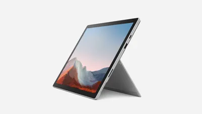 Produktbild von Microsoft Surface Pro 7+, 31,2 cm (12.3"), 2736 x 1824 Pixel, 1 TB, 32 GB, Windows 10 Pro, Platin