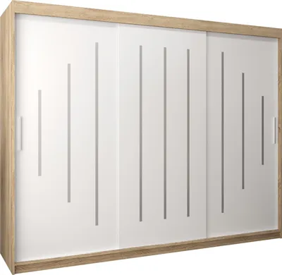 Produktbild von Kleiderschrank, Schiebetürenschrank Schlafzimmer, Schrank YORK 250 cm