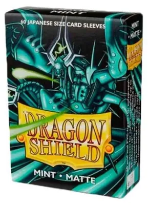 Image de Dragon Shield Japanese Sleeves Matte Mint (60ct)