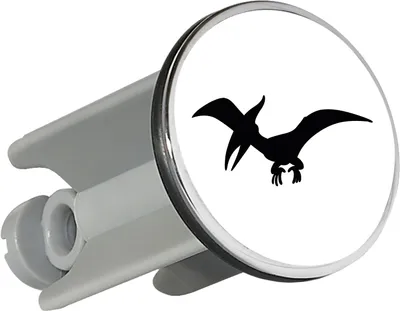 Produktbild von Huuraa Waschbeckenstöpsel Pteranodon Dinosaurier 4cm höhenverstellbar Abflussstopfen Geschenkidee