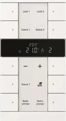 Produktbild von BUSCH-JAEGER Raumtemperaturregler 10-f. m.Bedienfunkt.