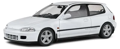 Modellauto Honda Civic (EG6) 1991, 1:18, 32,2 cm, Metall, Weiß