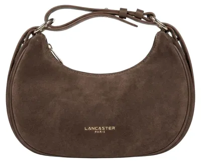 Image de Lancaster Sac besace Zippé S Suède Marron