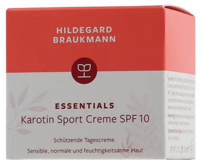 Imagen del producto de Hildegard Braukmann Essentials Karotin Sport Crema SPF 10 (50 ml)