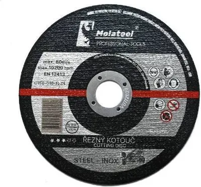 Obrázok produktu pre Kotúč rezný 150 x 1,6 x 22,2 mm, Molatool Standard
