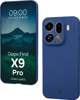 Produktbild von Handyhülle für Oppo Find X9 Pro, Bizon Case Lupka, Blau