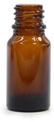 Obrázek produktu pro Hnědá skleněná lahvička o objemu 10 ml
