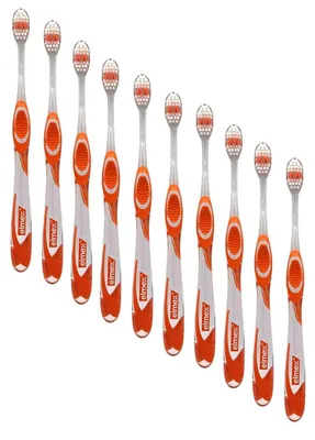 Produktbild von 10x Elmex Zahnbürste X-Kopf medium