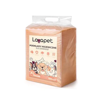 A package of pet hygiene pads.