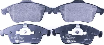 Image de Jeu de plaquettes de frein avant disque de frein HELLA pour RENAULT LAGUNA Coupe