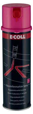 Produktbild von Baustellenmarkierspray 500ml pink E-COLL EE