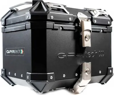 Zdjęcie produktu dla GPR ALPI-TECH kufer motocyklowy czarny 26L z płytą uniwersalną