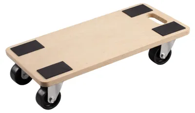 Produktbild von Metafranc Metafranc WU0822120 Transportrolle Multiplex Tragfähigkeit (max): 500 kg 590 m x 290 mm x 126 mm Anzahl der Rollen 4