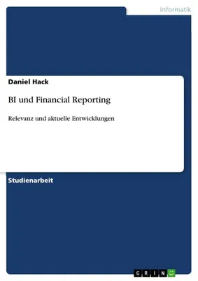 Produktbild von BI und Financial Reporting