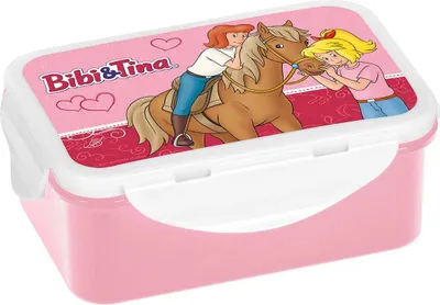 Produktbild von Brotdose klein Bibi & Tina mit Pferd