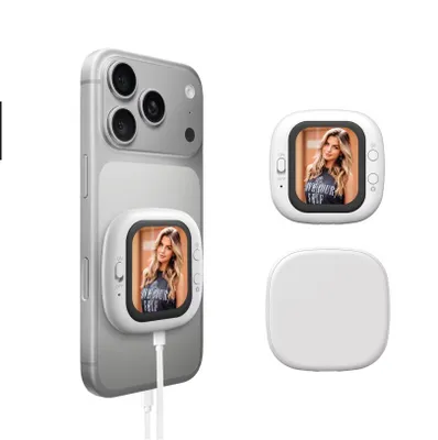 Produktbild von Magnetische Handy-Rückkamera Selfie-Videokamera Drahtlose magnetische Handy-Vlog-Mini