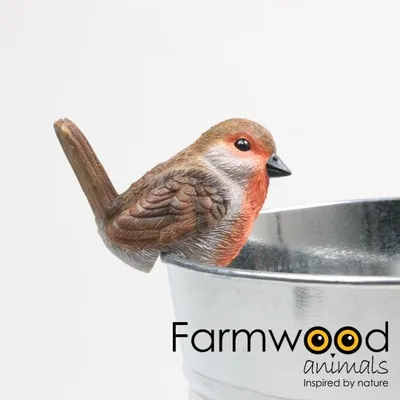 Produktbild von Topfanhänger Vogel Rotkehlchen