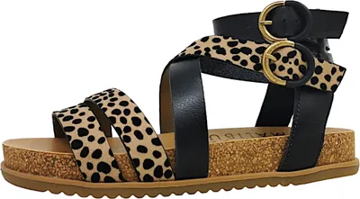 Produktbild von Blowfish Fandie B Damenschuhe Sandalen Flach Sandalette Schwarz Freizeit, Schuhgröße:37 EU