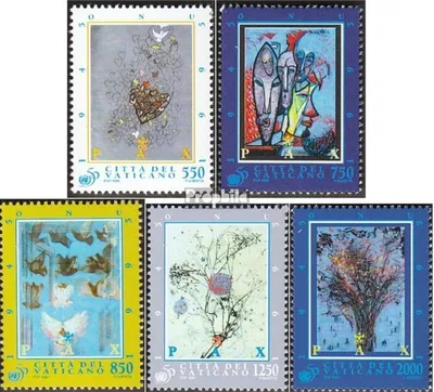 Produktbild von Briefmarken Vatikanstadt 1995 Mi 1153-1157 (kompl.Ausg.) postfrisch Vereinte Nationen