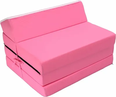 Produktbild von Best For Kids Kindersessel Pink Bettsessel Funktionssessel Jugend Kindermatratze zum schlafen und Spielen 3 in 1 70x200