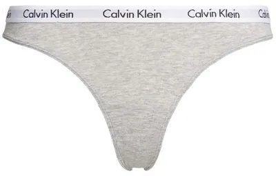 Productafbeelding van Calvin Klein Stringbroek, grijs gemêleerd, maat XL