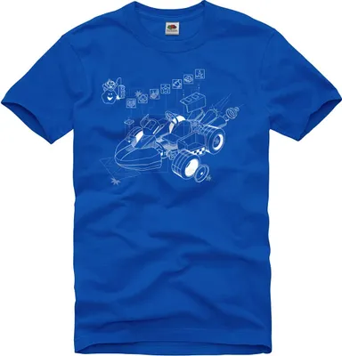 Produktbild von style3 Kart Mario Herren T-Shirt snes n64 u super video game