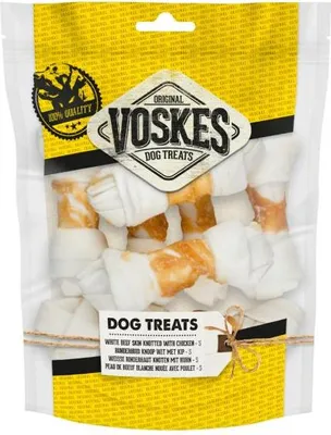 Produktbild von Hundesnack Blank Kauknoten mit Huhn - Voskes