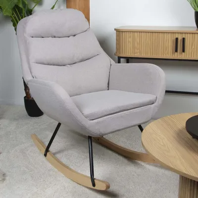 Obrázok produktu pre Hojdacie kreslo Milton & Oldbrook Aytos sivé