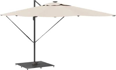 Obrázok produktu pre Základňa pre slnečník Tmavo šedá 100 x 100 x 4 cm Oceľ