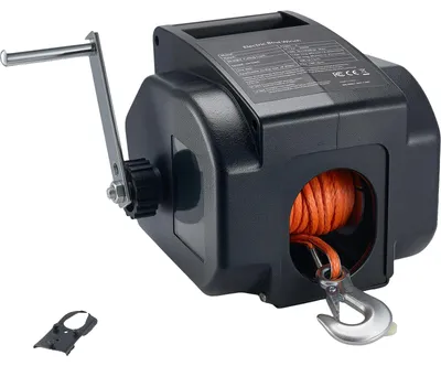 Produktbild von Elektrische Bootswinde, 2000 lbs Tragfähigkeit, Duale Betriebsmodi, 2000 lbs
