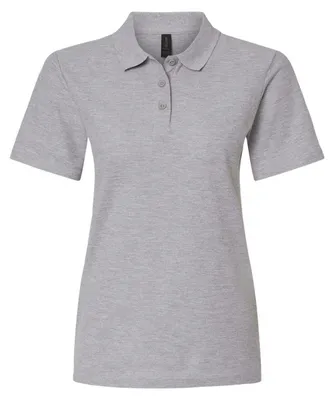 Produktbild von Gildan - "Softstyle" Poloshirt für Damen FK1990 (L) (Grau)