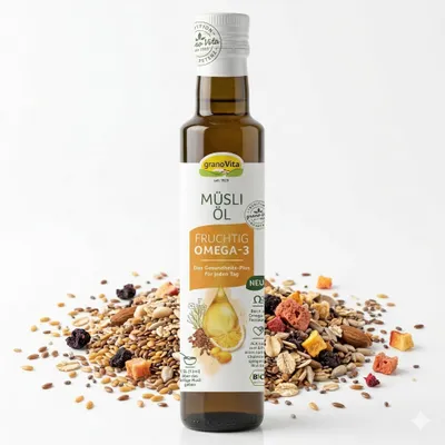 Produktbild von Grano Vita Müsli Öl Fruchtig 250 ml